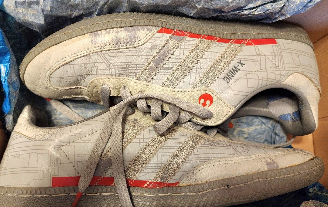 Limited Edition Adidas Star Wars X Wing of the sneakers