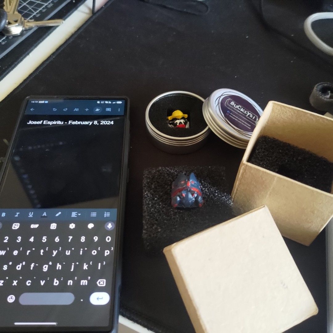 Local Mecha Artisans For sale! (Category: Computer Keyboard) located in Manila. Submitted by _wsdrk (Listing ID 1285379643, Image 2). Description: Awesome artisans from local artists! RFS: Unloading some artisan for new one's 900 each take both for 1600 - SRP 1k-ish each Buckeys - Barbatos - Never mounted (Sold) Mecha-san's - OG Ghost - Never mounted.