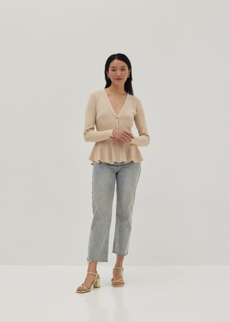 love bonito peplum top