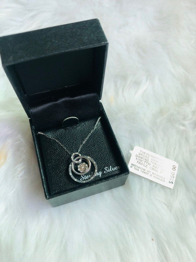 Bridge diamond pendant macy's hot sale