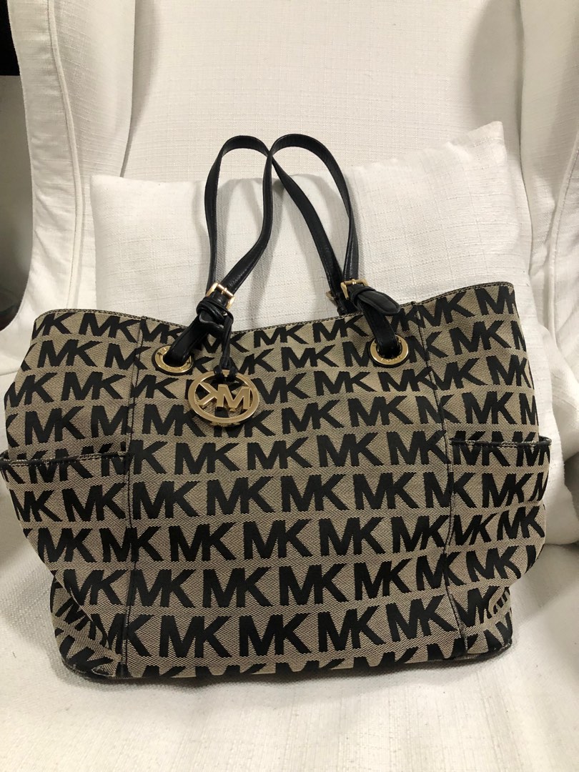 Michael kors hot sale burlap bag
