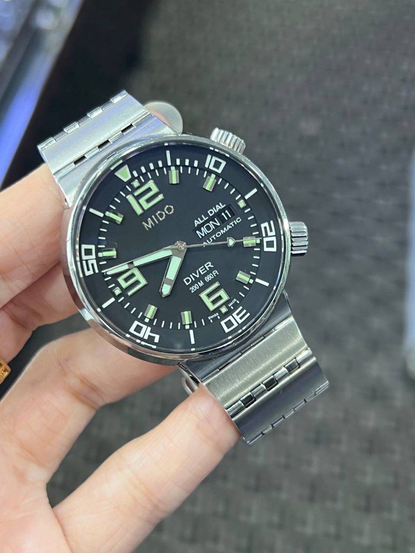 Mido all dial deals diver 200m automatic