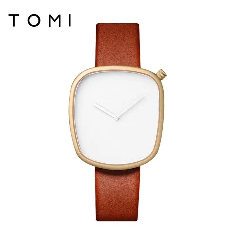 Golden sales belt watch