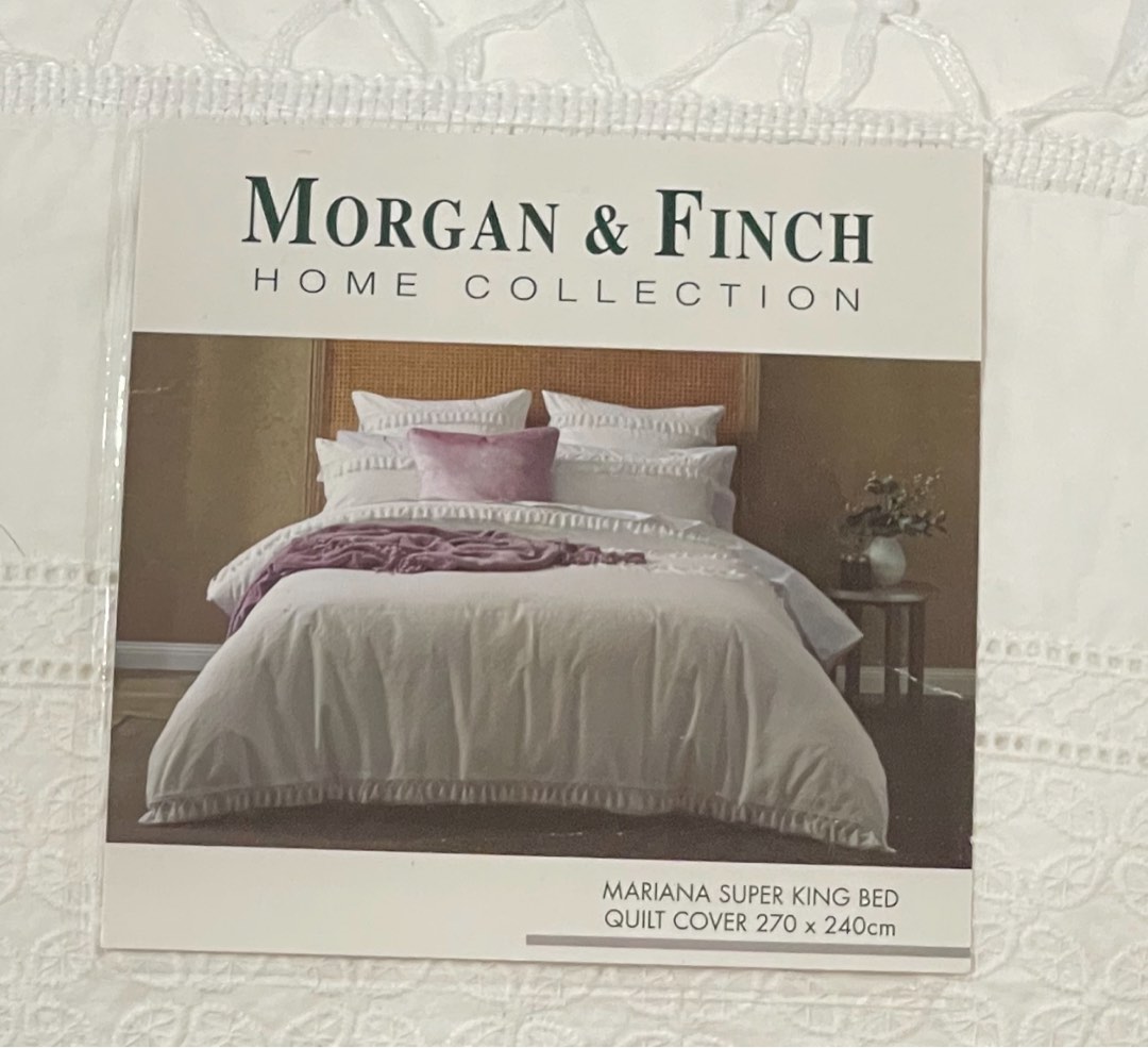 Morgan & Finch All Cotton Super King Bed Quilt