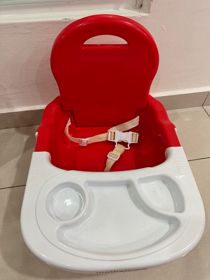 Mothercare booster with tray top