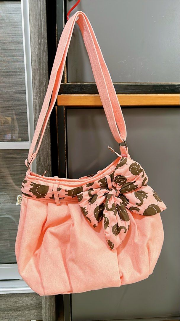 Naraya Pink Sling Bag Women s Fashion Bags Wallets Cross body Bags on Carousell