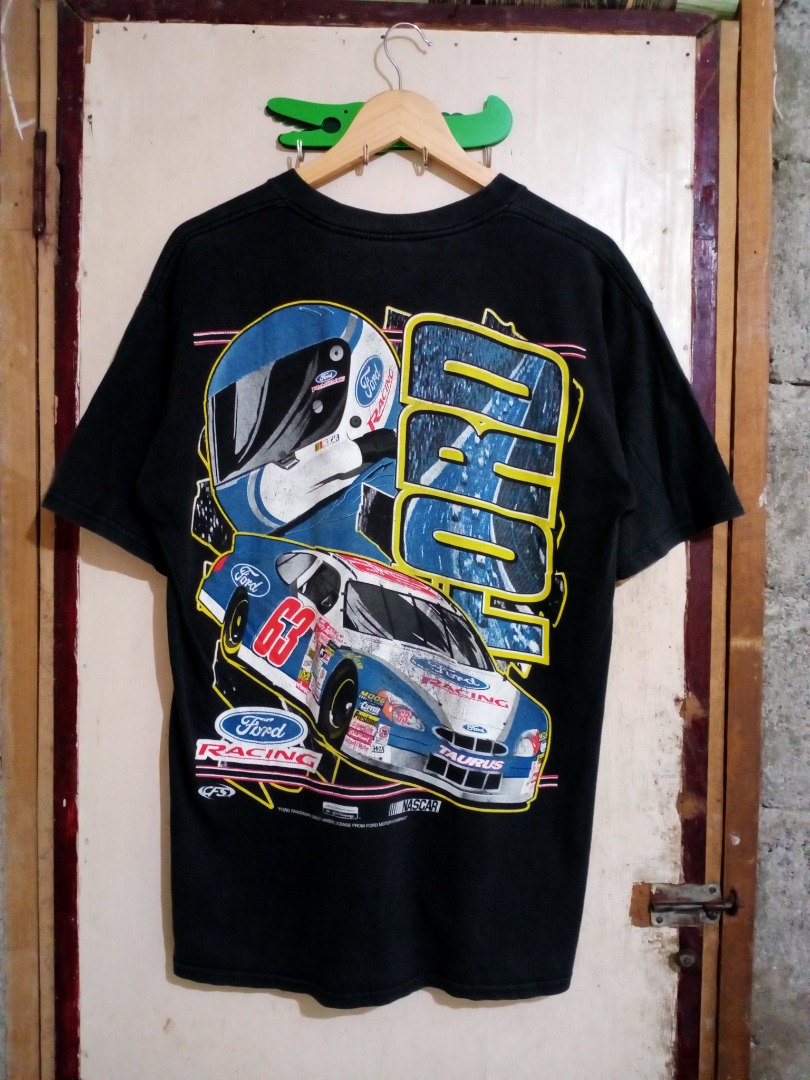 Vintage Nascar Ford Racing Taurus #63, Men's Fashion, Tops & Sets ...