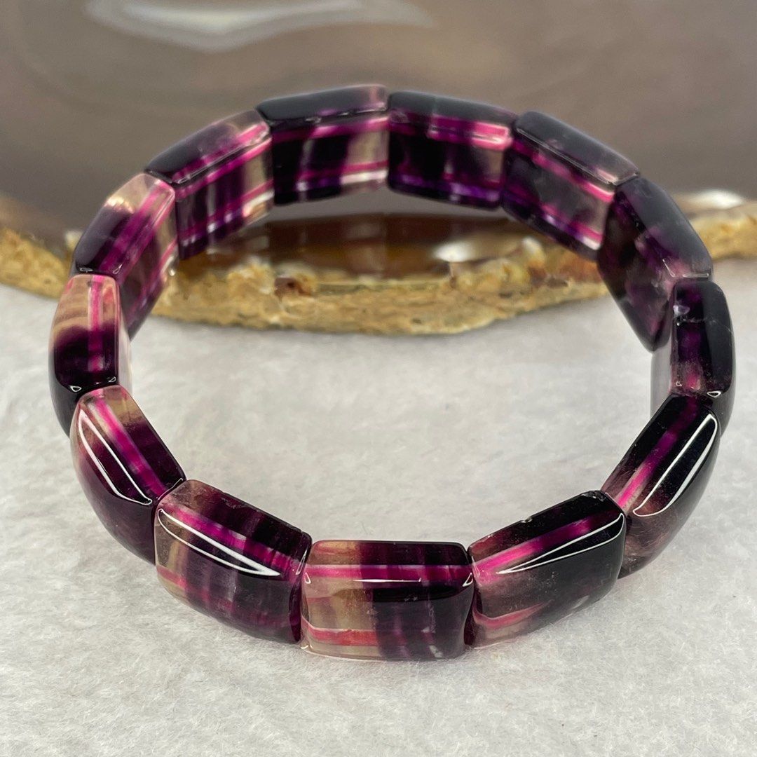 Purple fluorite best sale bracelet
