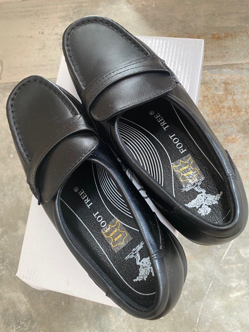 New genuine leather Black Shoes sell 18 only Size 38