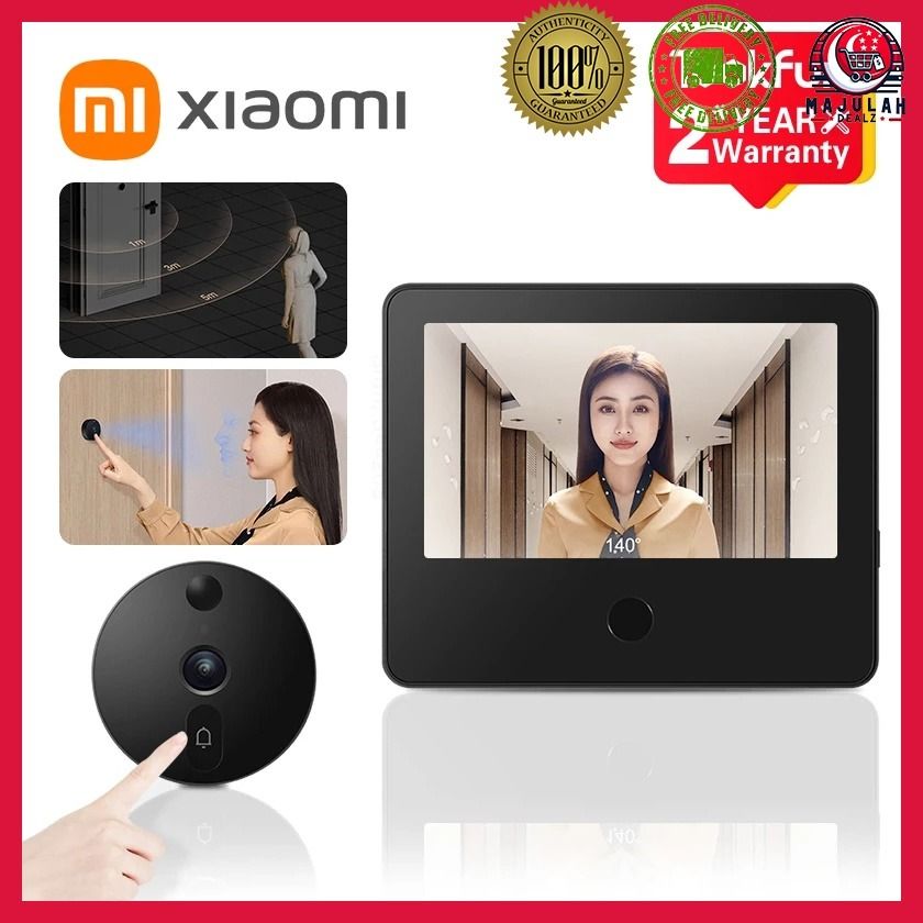 NEW Xiaomi Smart Cat's Eye 1S Enhanced Home Security with HD - Main Image