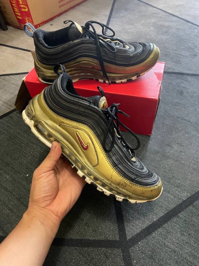 Gold and store black 97s