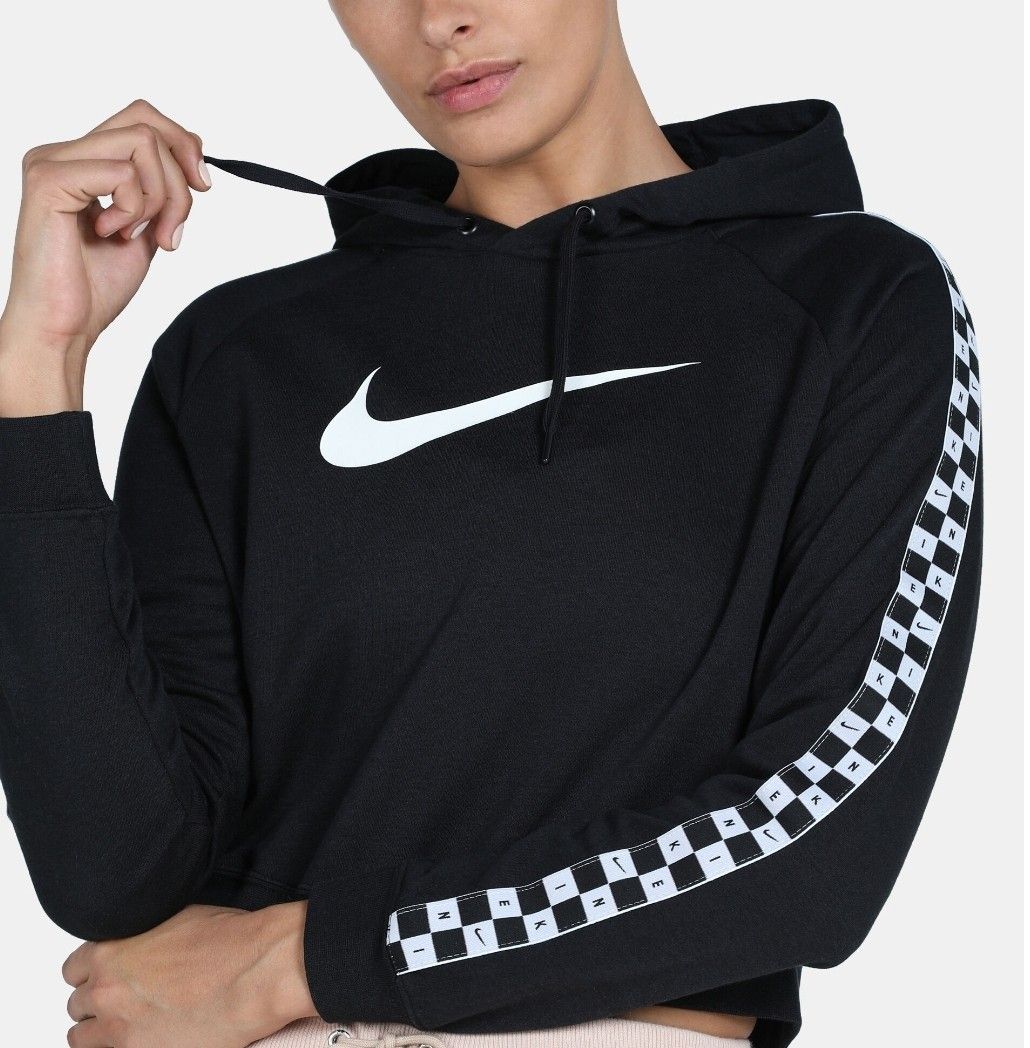 Nike checkered hoodie deals