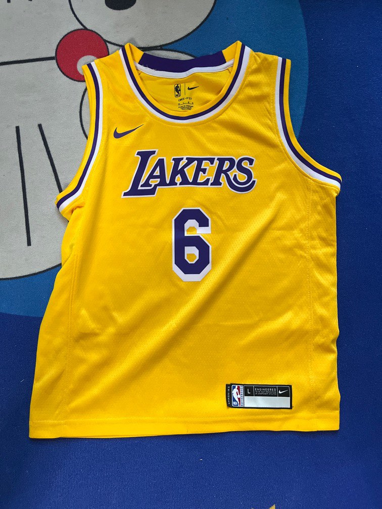 Nike Lakers波衫, 男裝, 運動服裝- Carousell