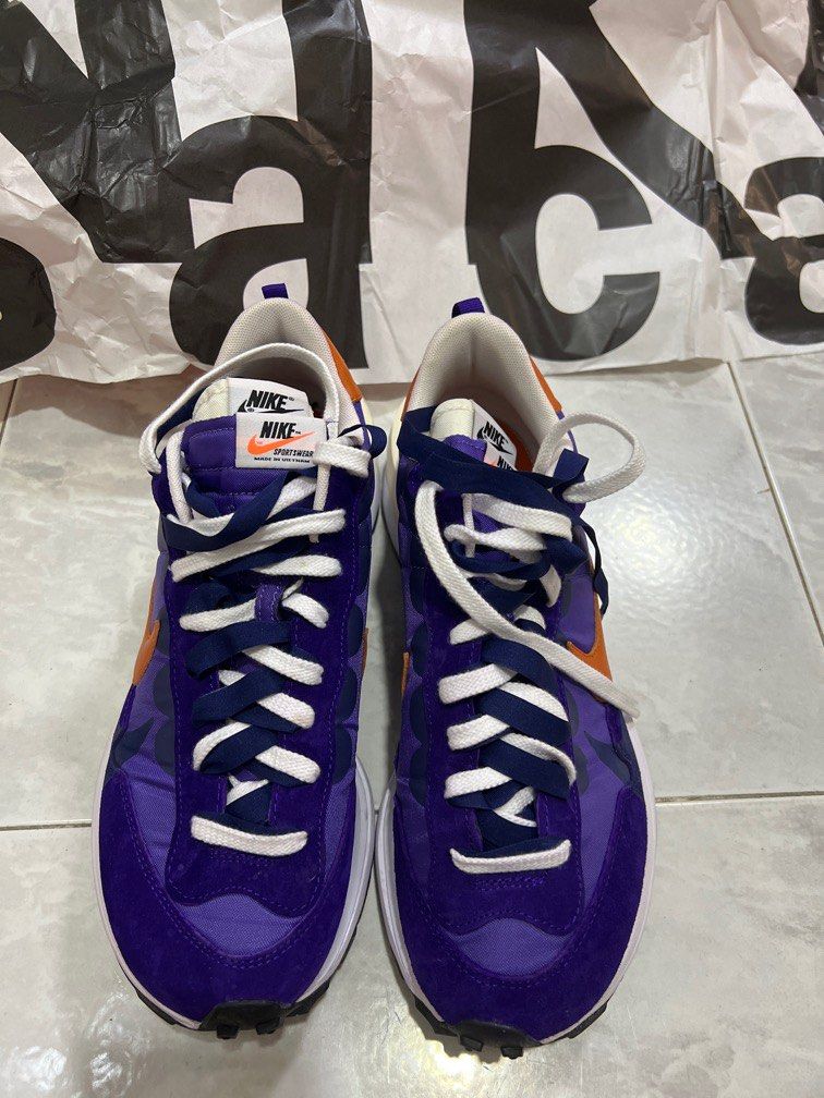 nike sacai vapor waffle purple