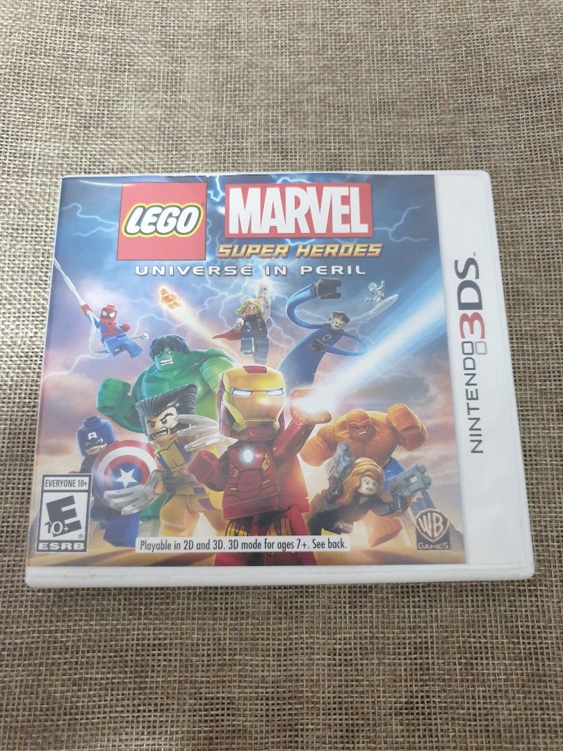 Nintendo 3ds Marvel Super Heroes Universe in Peril (Lego), Video