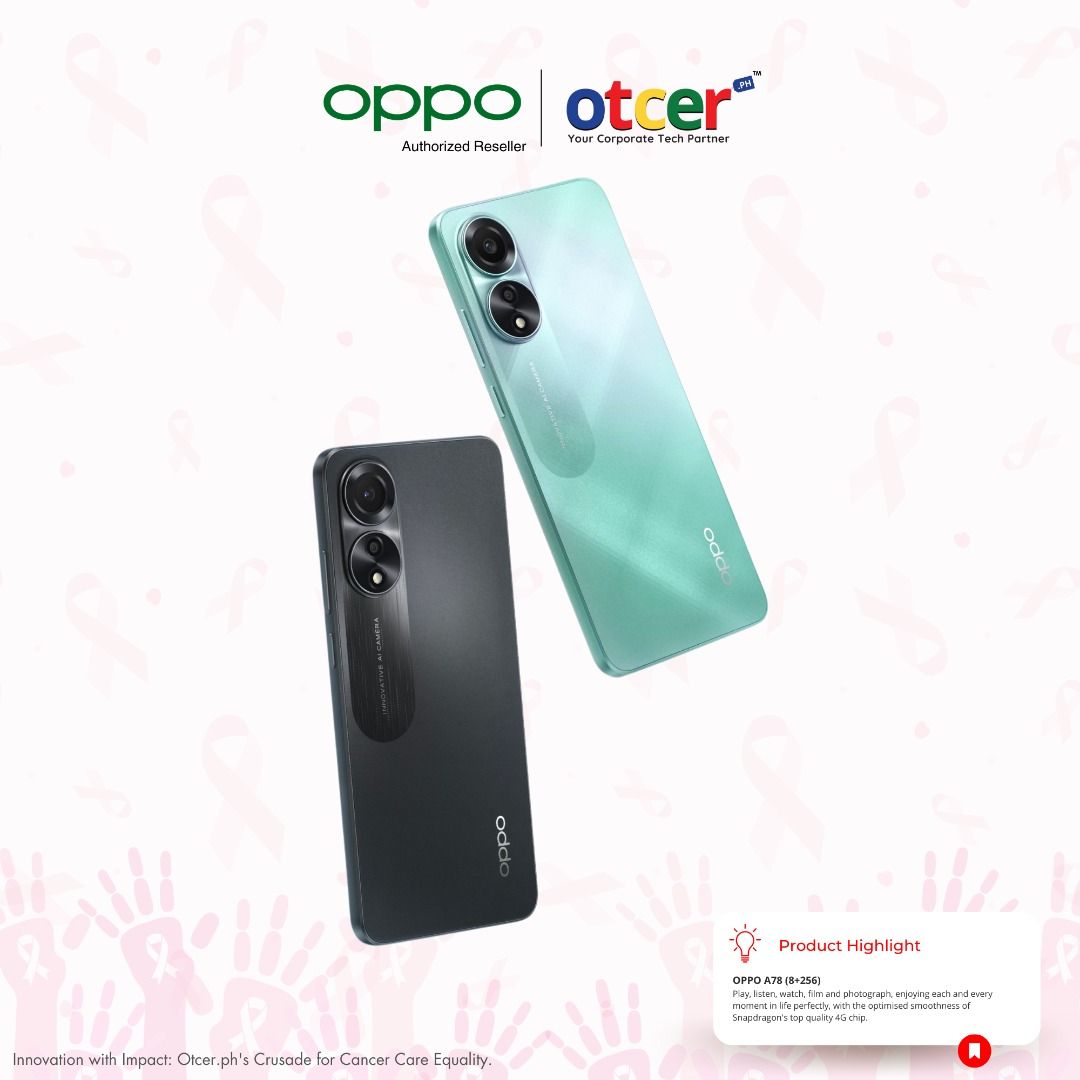 OPPO A78 4G (Category: OPPO) located in Pasig City. Submitted by otcer.philippines (Listing ID 1285417891, Image 1). Description: Redefine your business efficiency with the OPPO A78 4G's seamless operation. At Php 12,999.00, this device isn't just a tool, it's your partner in strategy and success. Experience the future of business mobility at https://otcer.ph. Engage with us for a transformative conversation at +63 919 839 9123 or sales@otcer.ph.