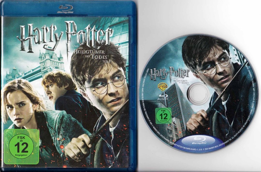 Ori Bluray HARRY POTTER AND THE DEATHLY HALLOWS PART 1 2010