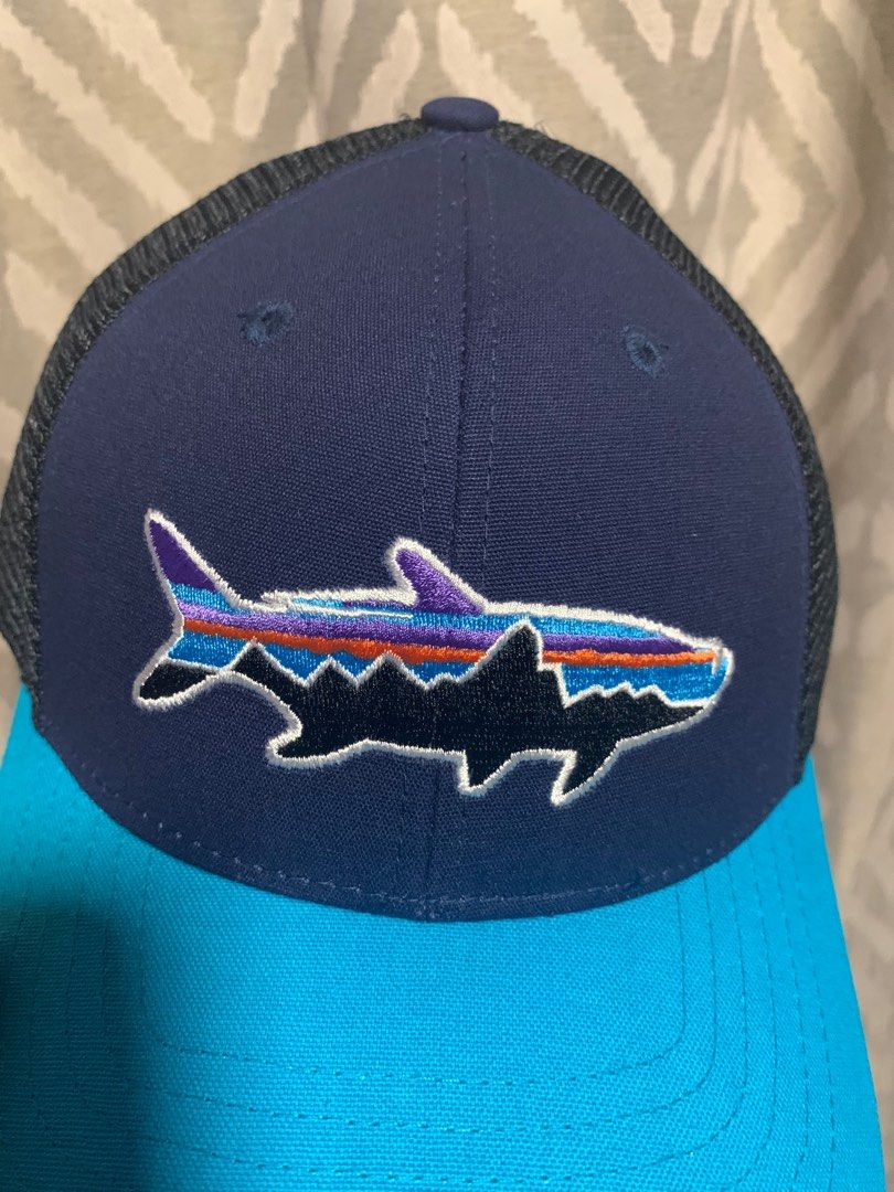 Patagonia Fitz roy Trout Trucker hat, Men's Fashion, Watches & Accessories,  Caps & Hats on Carousell