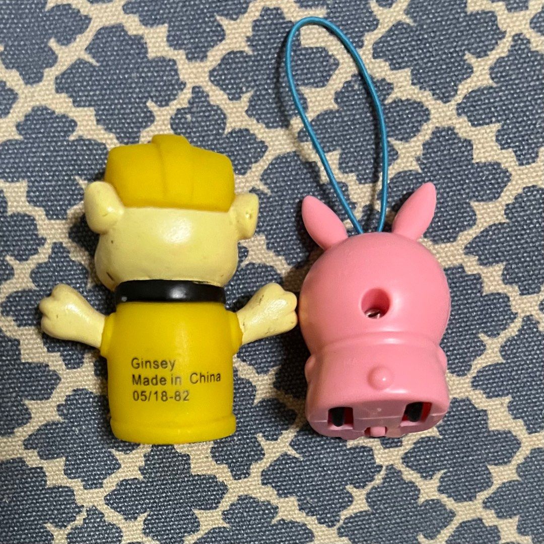 Paw Patrol/Doraemon set (Category: Character Goods) located in Manila. Submitted by tarbabe (Listing ID 1285453355, Image 2). Description: Pre-loved Paw Patrol Finger Puppet and Pink Doraemon set. About 1.5 inch each.