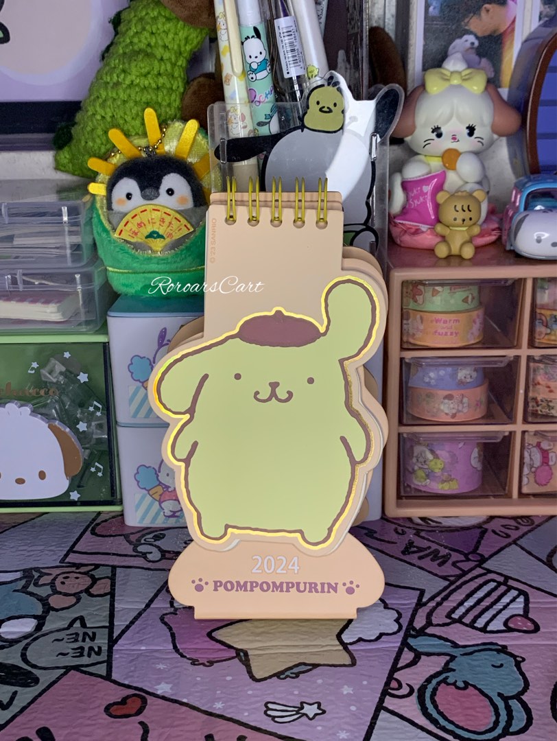 Pompompurin 2024 Calendar, Hobbies & Toys, Stationary & Craft, Other