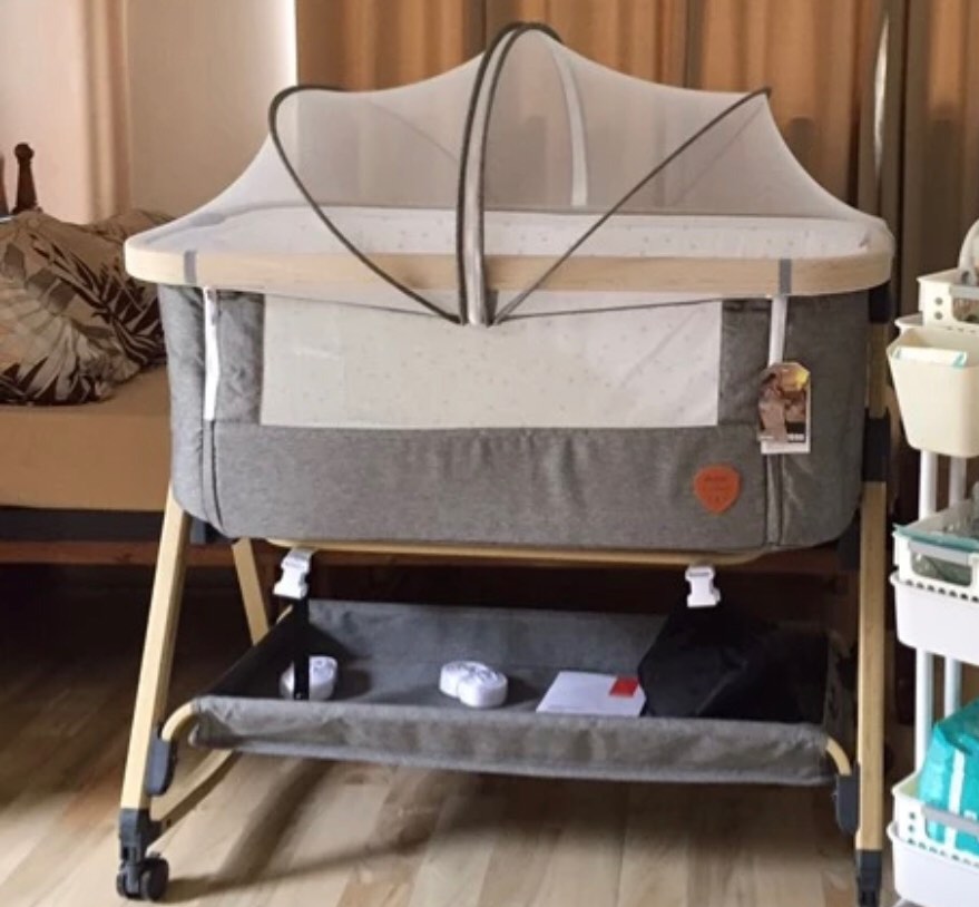 High clearance baby cot