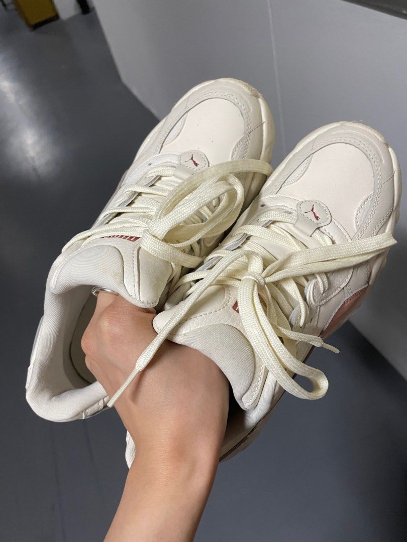 Puma beige shop platform sneakers