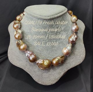 Real Freshwater Pearl Baroque Necklace