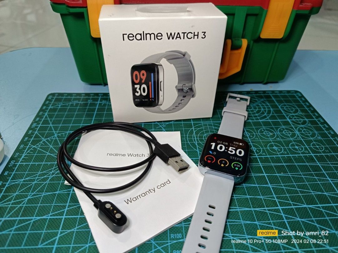 Realme watch store strava