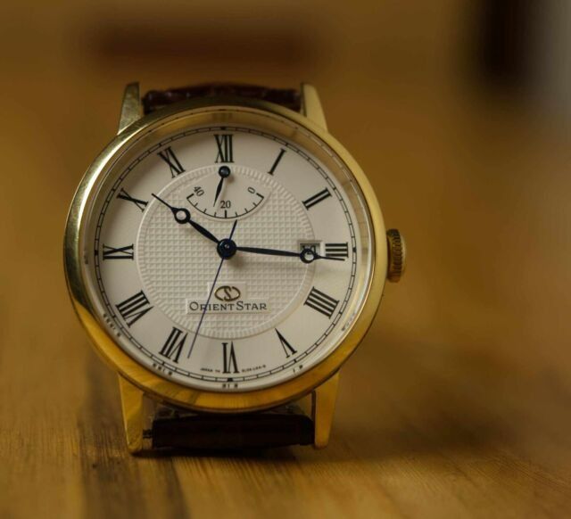 RE AU0001S00B Made in Japan Orient Star Orient Star Elegant Classic Automatic Watch