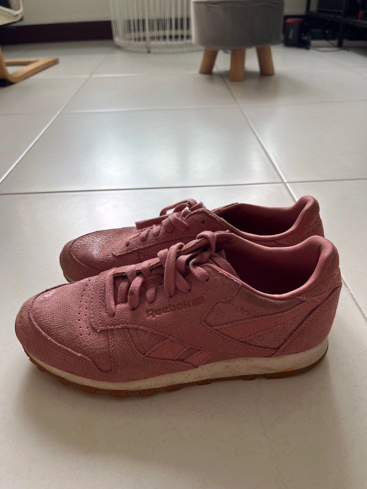 Reebok pink sneakers on sale