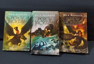 Rick Riordan Percy Jackson and the Olympians Book 3, 4 or 5