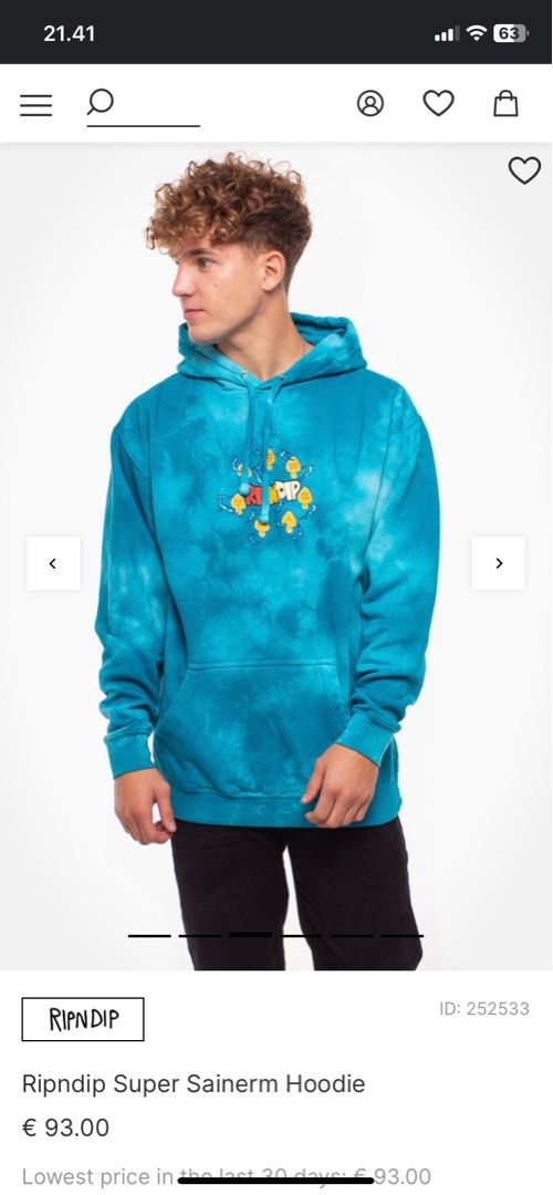 Super shop sainerm hoodie