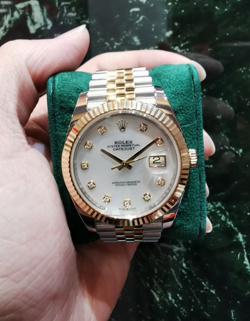 Datejust mother of pearl 41 deals