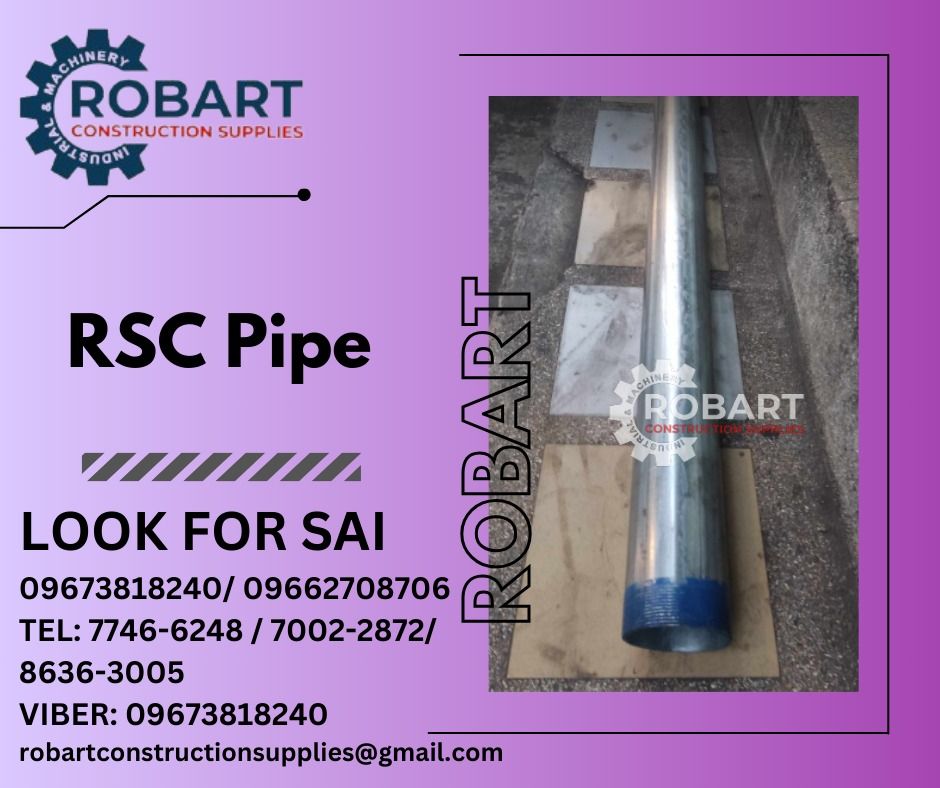 RSC Pipe, Commercial & Industrial, Construction Tools & Equipment on ...