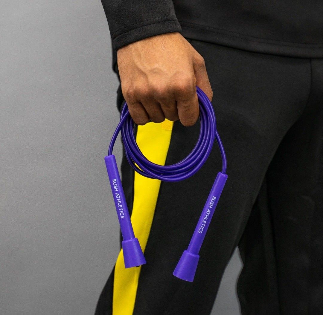 Rush Athletics Speed Rope - Purple, Sports Equipment, Exercise ...