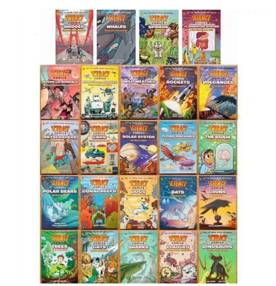 Science Comics 25冊セット Science Comics 25 books set, Hobbies & Toys, Books