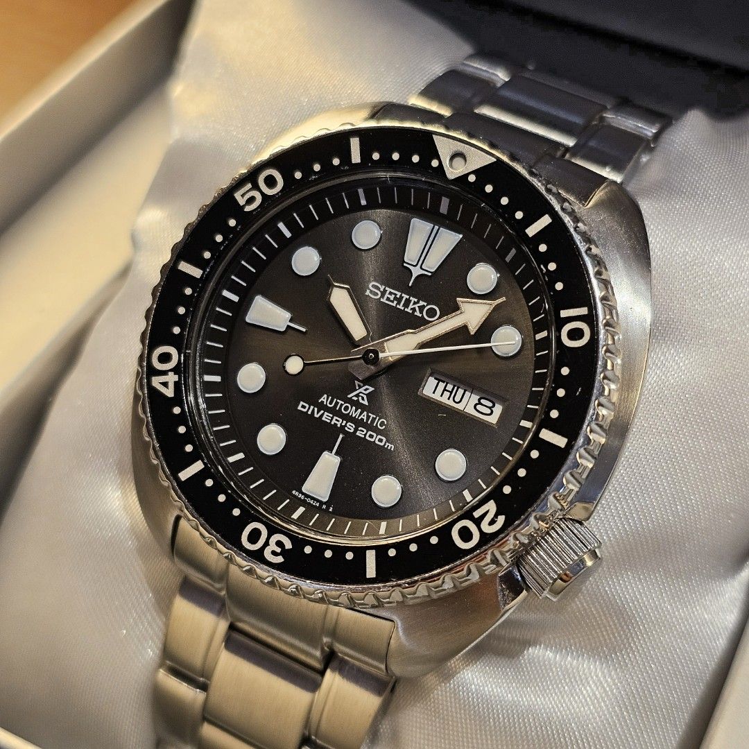 Seiko turtle hotsell anthracite dial