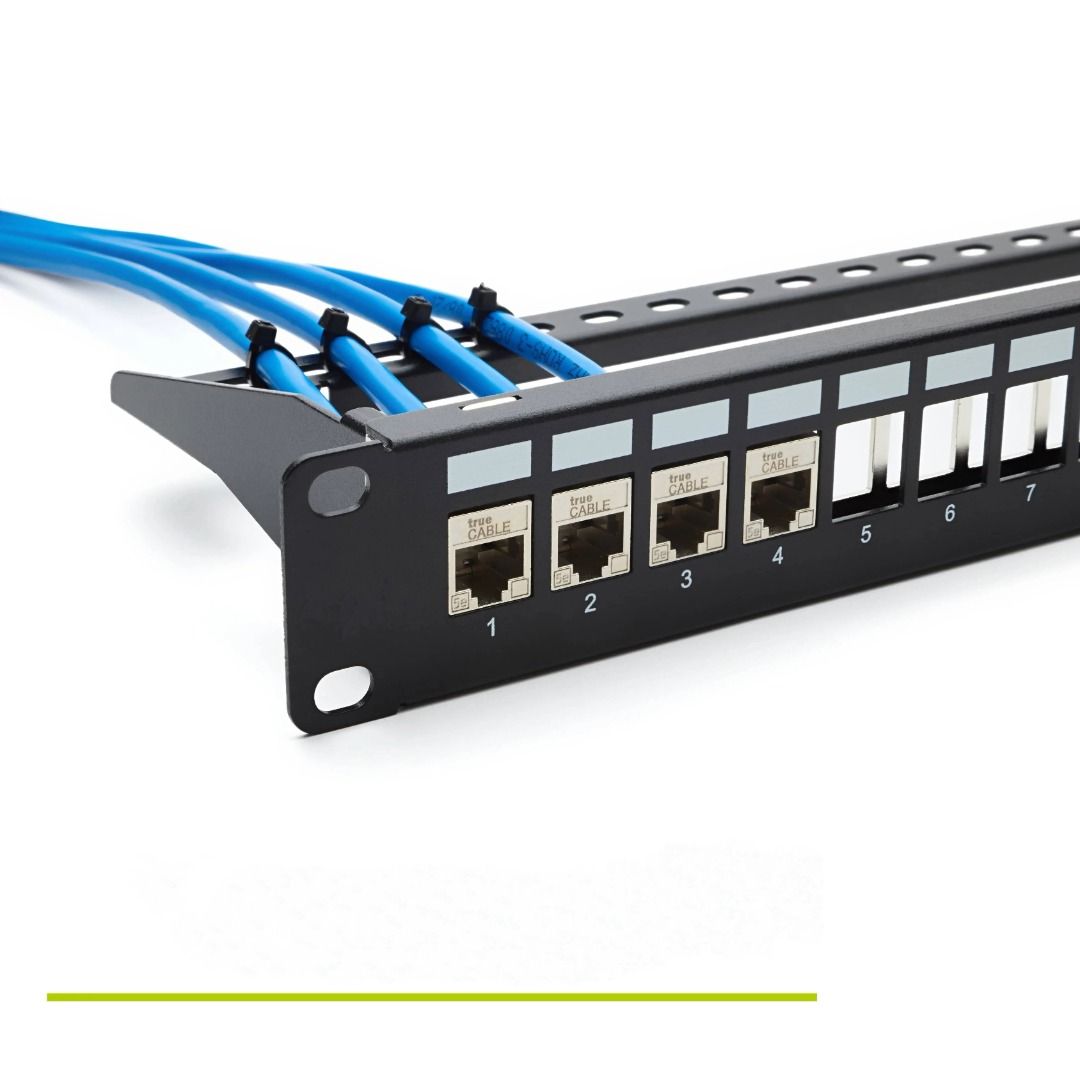 Shielded Patch Panel, 24 Port / Loaded Patch Panel 24 Ports, Computers ...