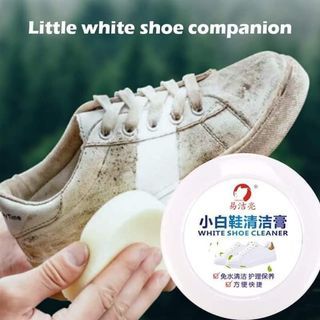 Shoe whitening cleaner