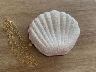 SILVER Shell Party Bags Clutch Bag