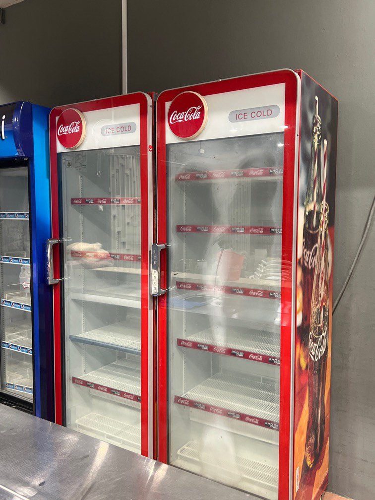 Single Door Coca Cola Fridge