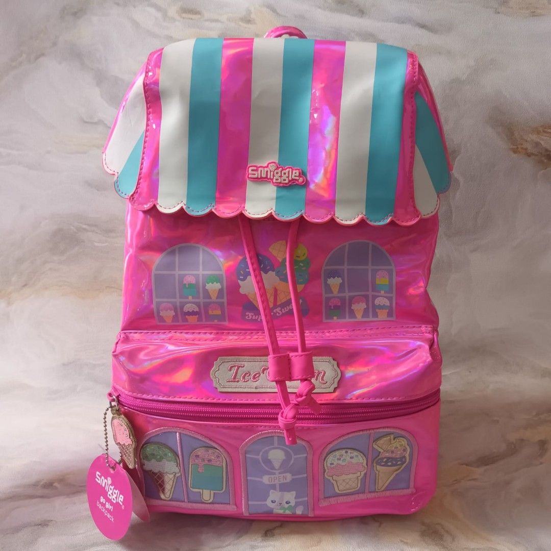Smiggle go girl backpack sale