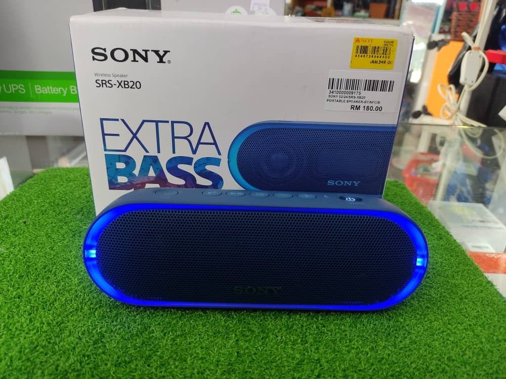 Sony srs 2024 xb20 lights