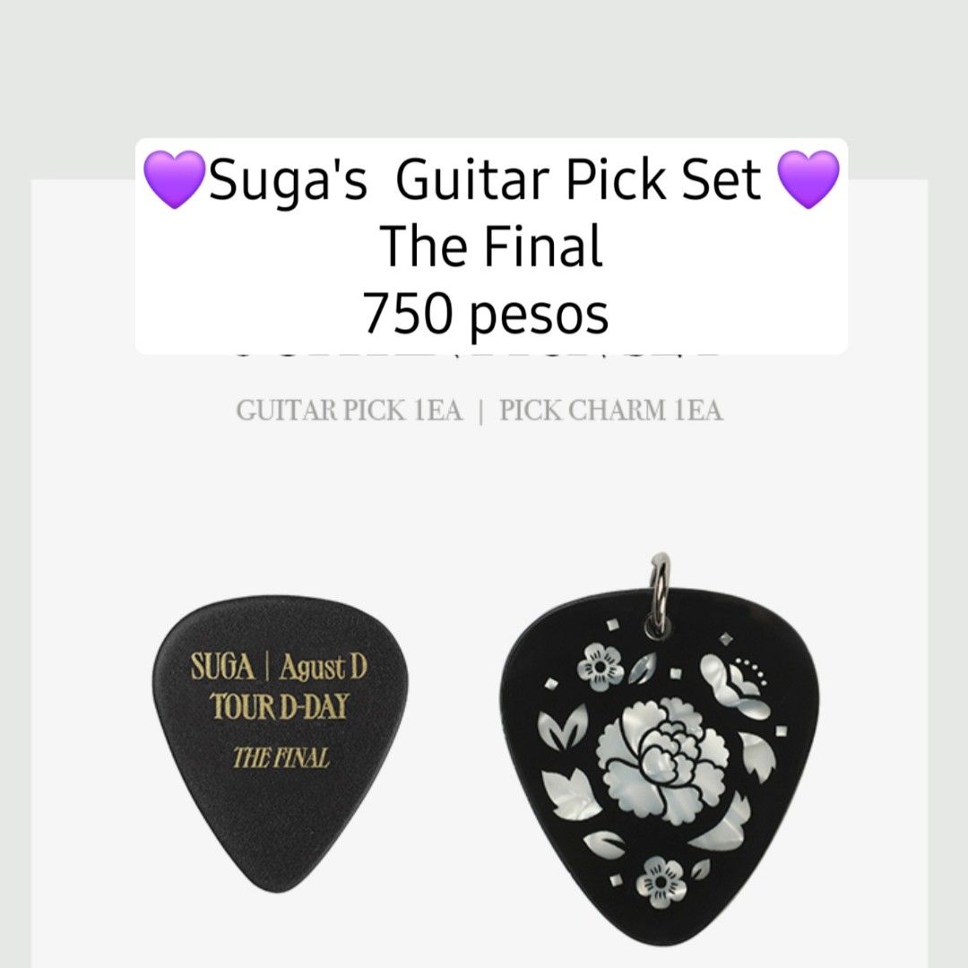 Bts guitar picks online