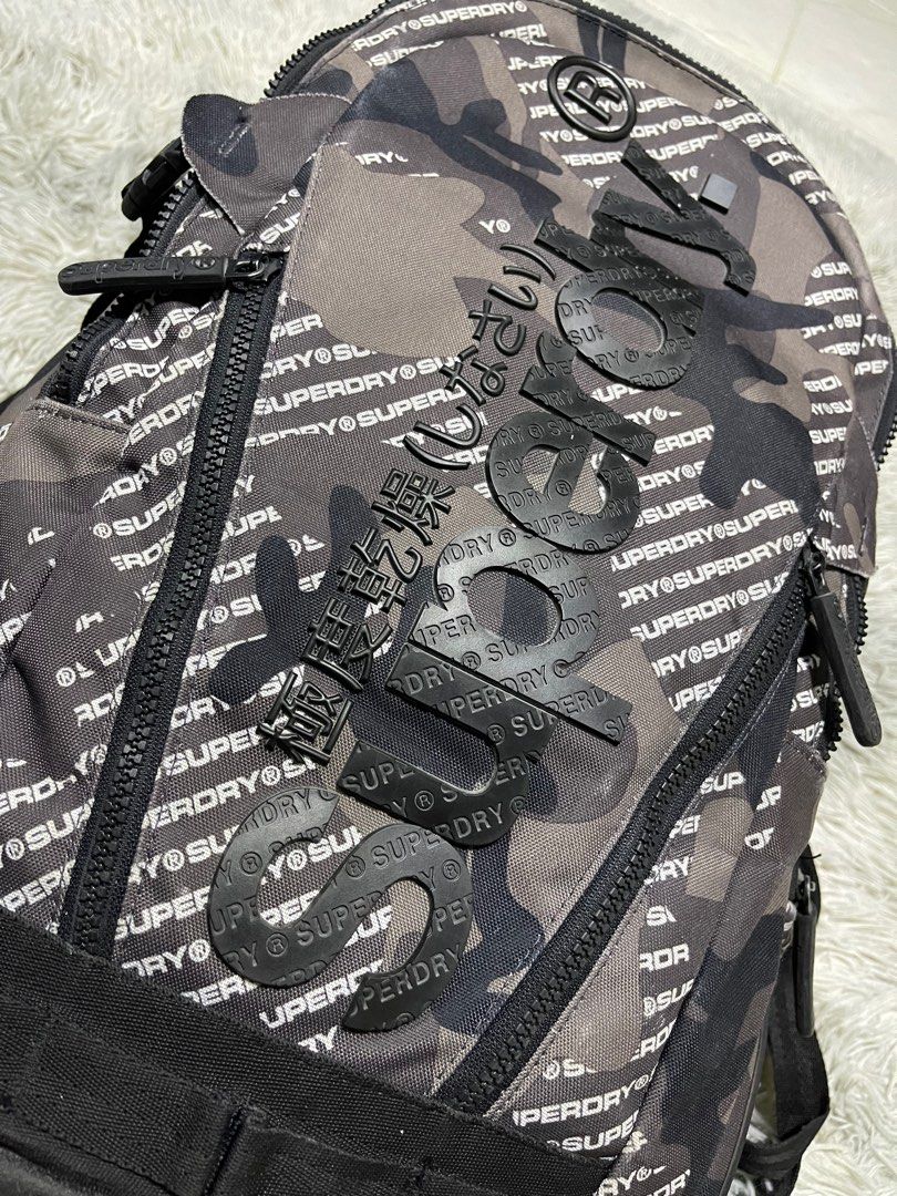 SUPERDRY Camo Logo Tarp Backpack