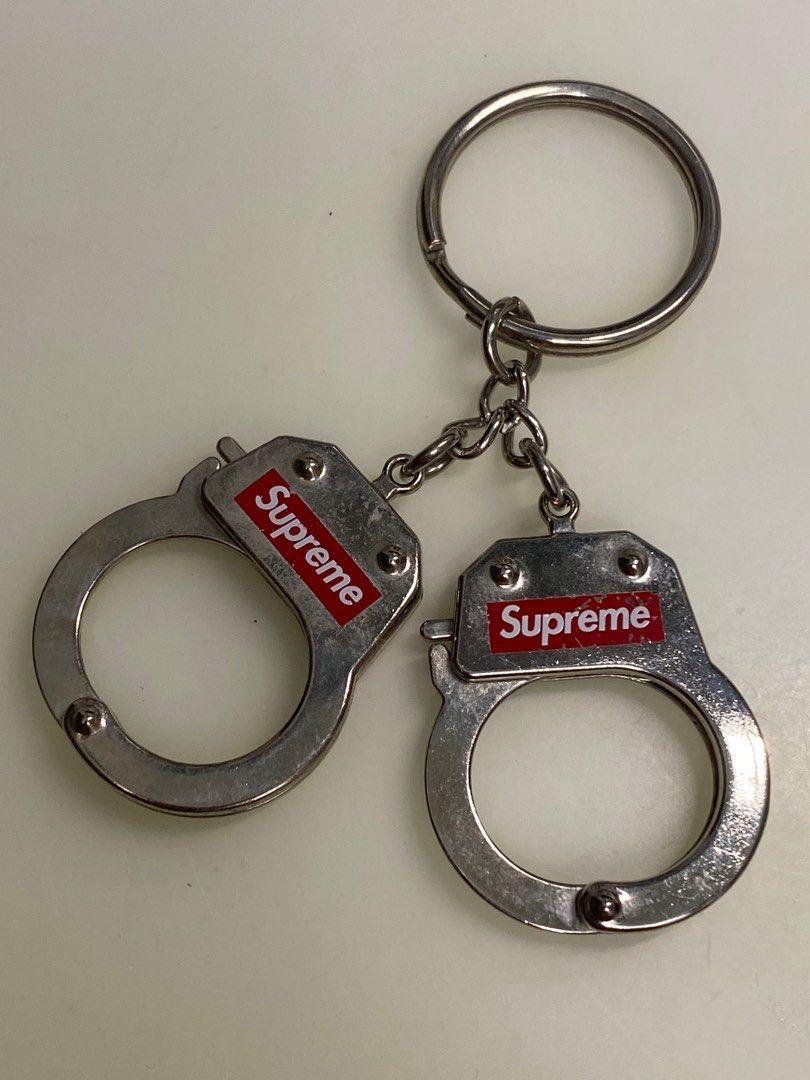 Supreme Handcuffs Keychain Carousell