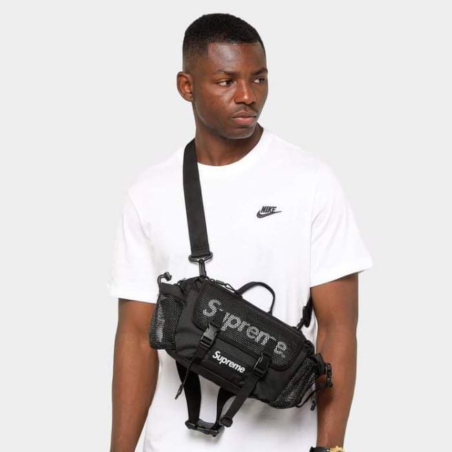Supreme waist bag on body outlet
