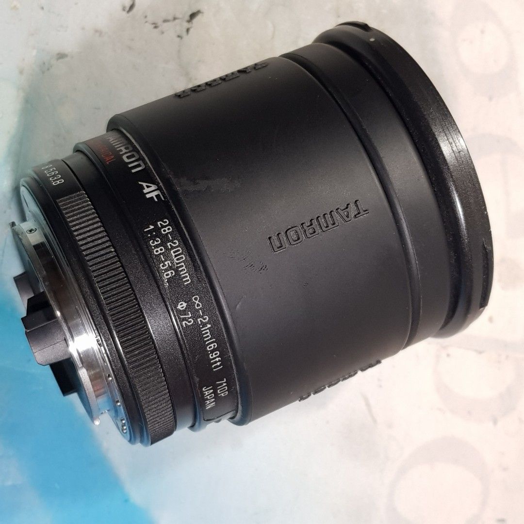 Tamron 28-200mm Pentax KAF Mount Tested READ (Category: Lens & Kits) located in Paranaque City. Submitted by vintagepopsicle (Listing ID 1285466069, Image 2). Description: Need a lens for your Pentax film or Digital but don't have a budget for a brand new one? This lens is a practical choice! Tested including Autofocus on a Pentax K100D Digital Body. Sharp and Very Usable BUT with negligible lens dust/fungus. Sold as is. Gcash and Lalamove..