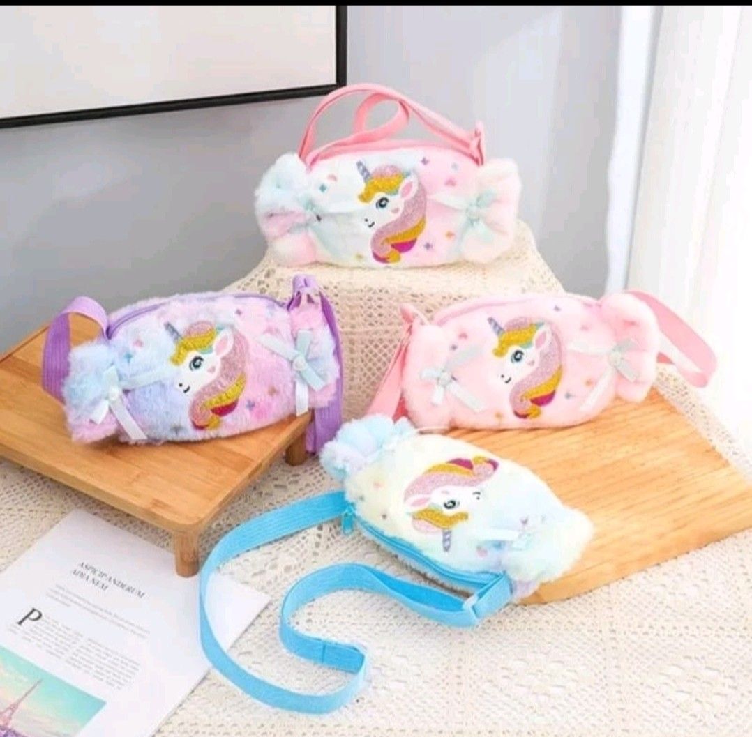 Tas selempang unicorn sling bag unicorn anak