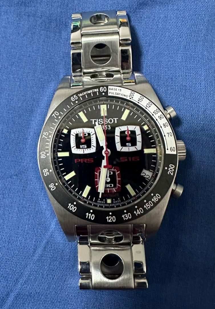 Tissot PRS 516 (Category: Luxury Watches) located in Paranaque City. Submitted by shop_withb (Listing ID 1285428895, Image 1). Description: Original tissot. Watch only, no inclusions..